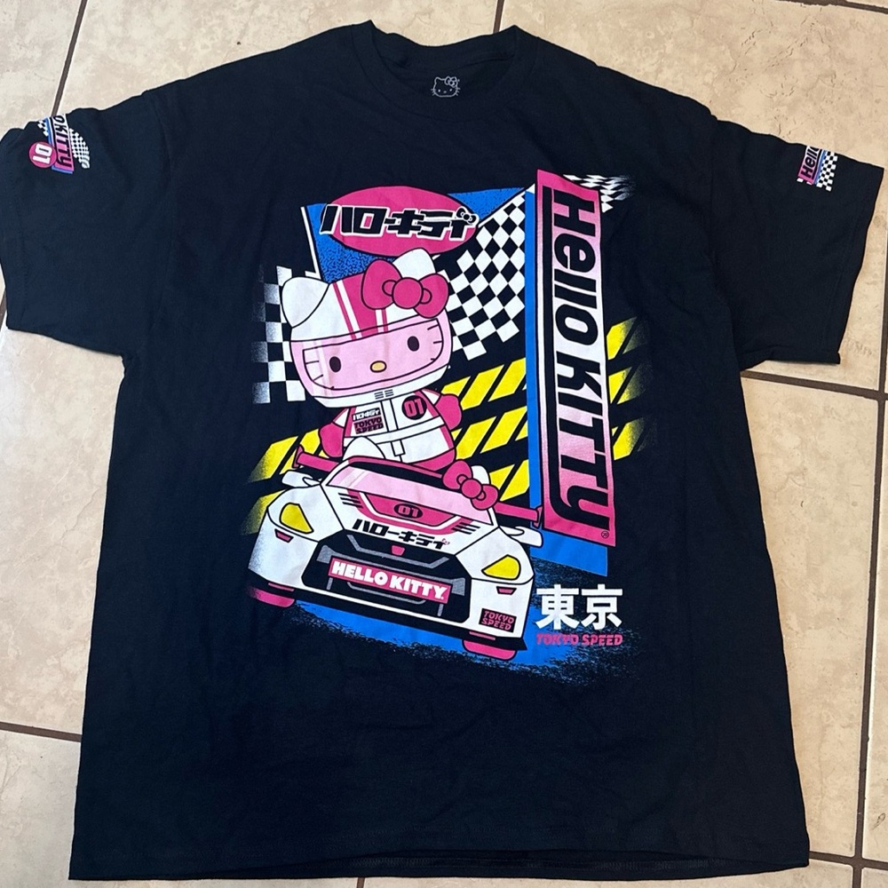 Hybrid Hello Kitty by Sanrio t shirt‎ size XL Tokyo speed graphic